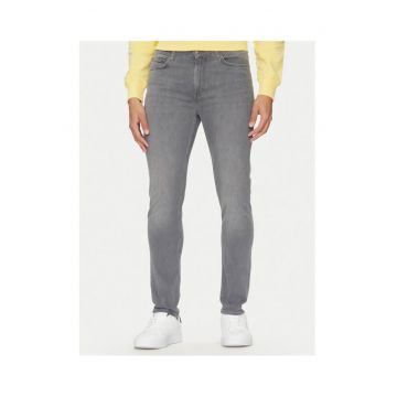 Blugi barbati  gri deschis - denim -