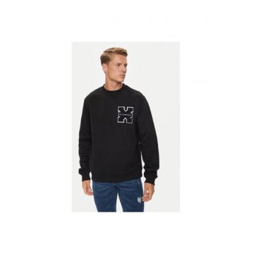 Bluza barbati -  304370694 - Bumbac/Poliester - L INTL - Negru
