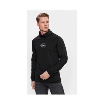 Bluza barbati -  negru - bumbac/elastan - Negru