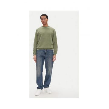 Bluza barbati -  Verde - 80% bumbac - 20% poliester reciclat