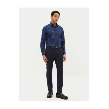Camasa barbati  bleumarin -