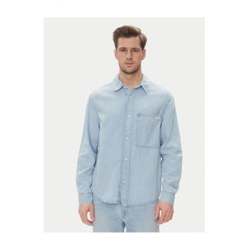 Camasa barbati  culoare albastru - material denim