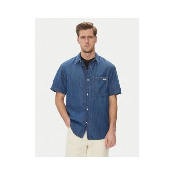 Camasa barbati -  denim - albastru -