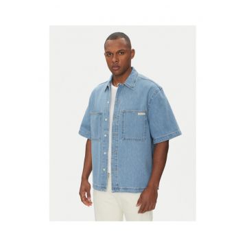 Camasa barbati -  denim - albastru