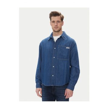 Camasa barbati  denim - Bleumarin