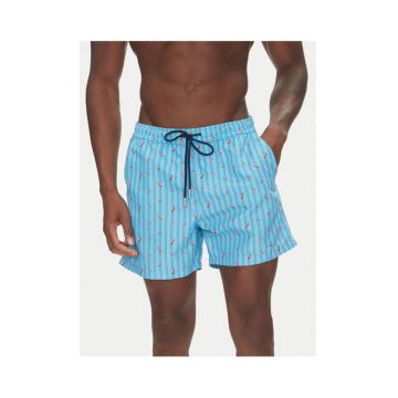 Costum de baie barbati  albastru