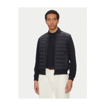 Geaca bomber stil barbatesc -  bleumarin