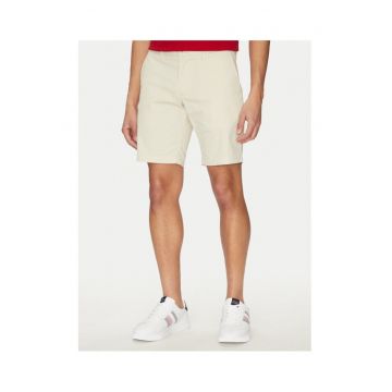 Pantaloni scurti barbatesti  bej - bumbac