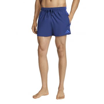 Pantaloni scurti de baie cu snur in talie - Albastru inchis