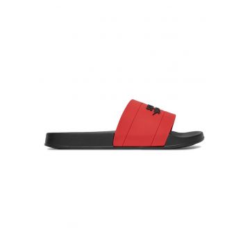 Papuci barbati -  rosu - material sintetic -
