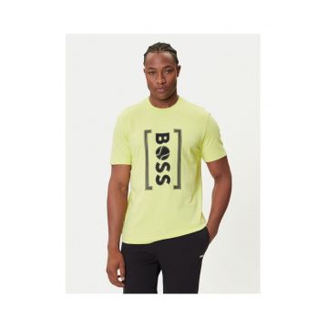 Tricou barbat  verde - bumbac