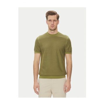 Tricou barbat  verde - din material bumbac