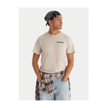 Tricou barbatesc  bej - bumbac