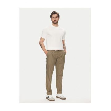 Tricou barbati  alb - bumbac