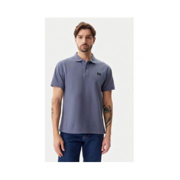 Tricou barbati -  albastru - 100% bumbac - 65875 - Albastru