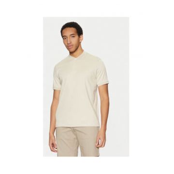 Tricou barbati -  bumbac organic - bej -
