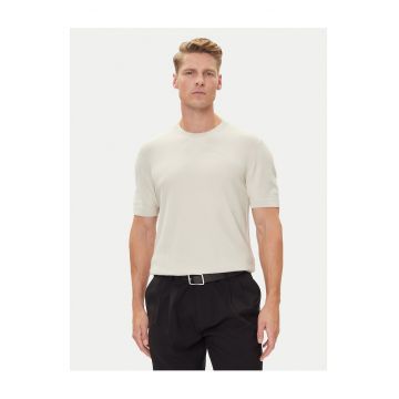 Tricou barbati  ecru - din bumbac 100%