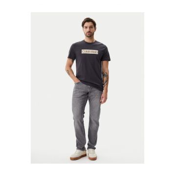 Tricou barbati  gri - bumbac -