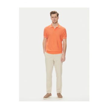 Tricou barbati  portocaliu - din bumbac