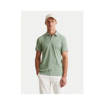 Tricou barbati  verde - bumbac
