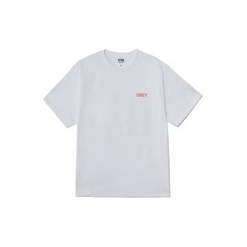 Tricou din bumbac cu imprimeu grafic pe partea din spate Nouveau Angel
