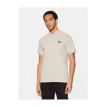 Tricou polo barbati  bej - bumbac