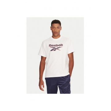 Tricou sport barbati  alb - bumbac