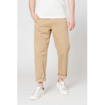 Pantaloni chino cu croiala dreapta