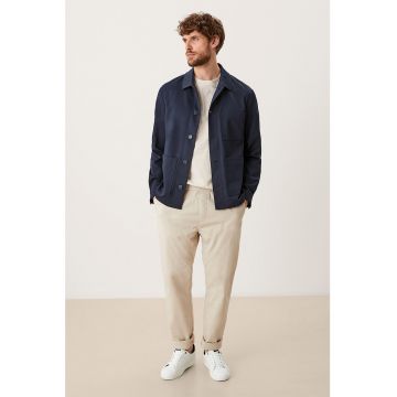 Pantaloni conici din amestec de bumbac