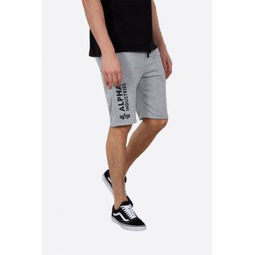 Pantaloni sport scurti cu imprimeu logo