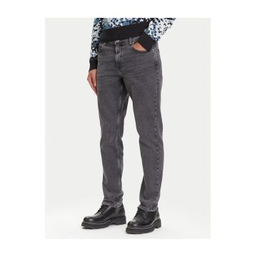 Blugi barbati -  bumbac - slim fit - negru -