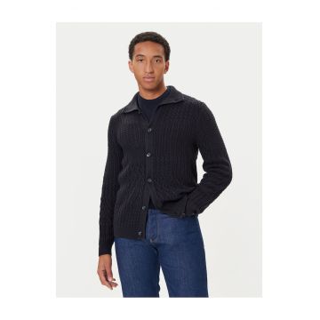 Cardigan barbatesc  bleumarin