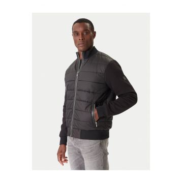 Geaca de tranzitie barbati  negru - fabricata din materiale de calitate