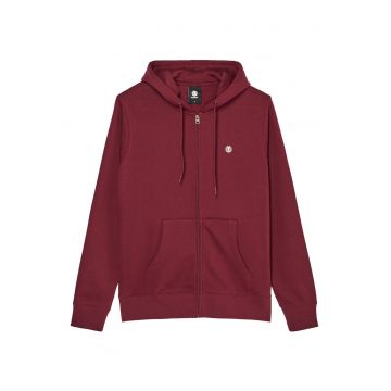 Hanorac barbati -  bumbac - bordeaux - 80% bumbac - 20% poliester reciclat -