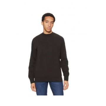 Hanorac barbati -  negru - bumbac - poliester - elastan - Negru