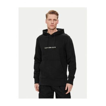 Hanorac barbati -  negru - model cu gluga -