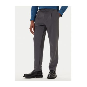 Pantaloni barbati  gri - bumbac