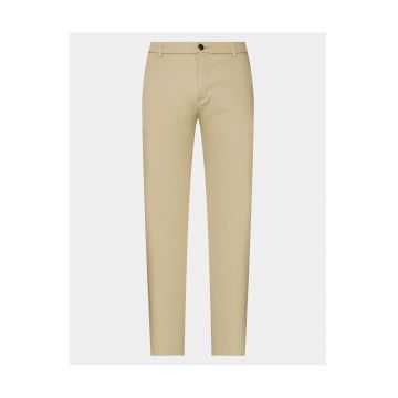Pantaloni chino barbati  bej - bumbac -