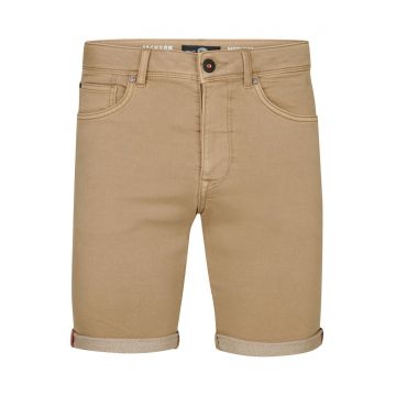 Pantaloni scurti barbati -  denim - bej