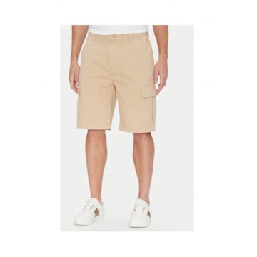 Pantaloni scurti cu bunare din bumbac