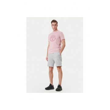 Pantaloni scurti sport Barbati -  Gri - bumbac -
