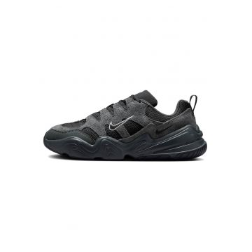 Pantofi sport cu insertii din piele intoarsa Tech Hera - Gri