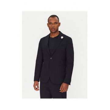 Sacou barbat  slim-fit - bleumarin