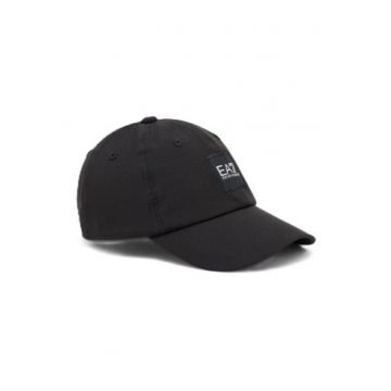 Sapca unisex TRAIN CORE U CAP LABEL -  Bumbac - Negru - M