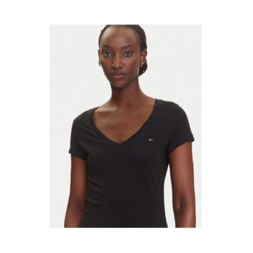 Set 2 tricouri de dama -  Negru - 100% bumbac -