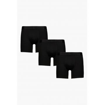 Set de boxeri din amestec de modal - 3 perechi - Negru