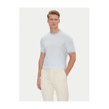 Tricou barbat  albastru deschis - bumbac