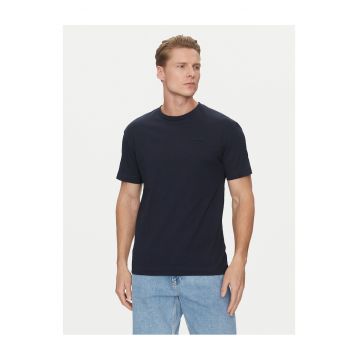 Tricou barbat -  bleumarin - bumbac -