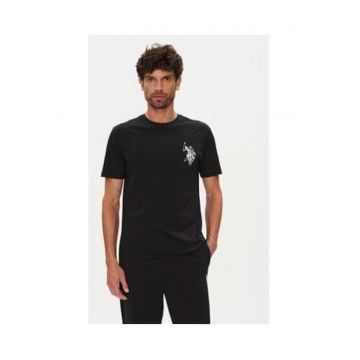Tricou barbatesc -  negru - plasticfewgew - Negru