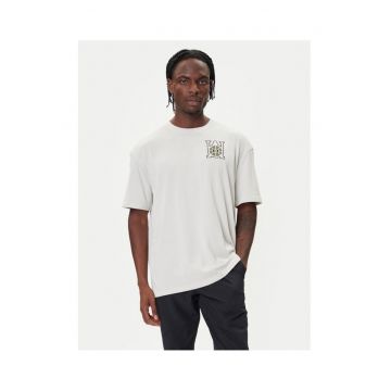 Tricou barbati -  alb - 60% bumbac - 40% poliester -